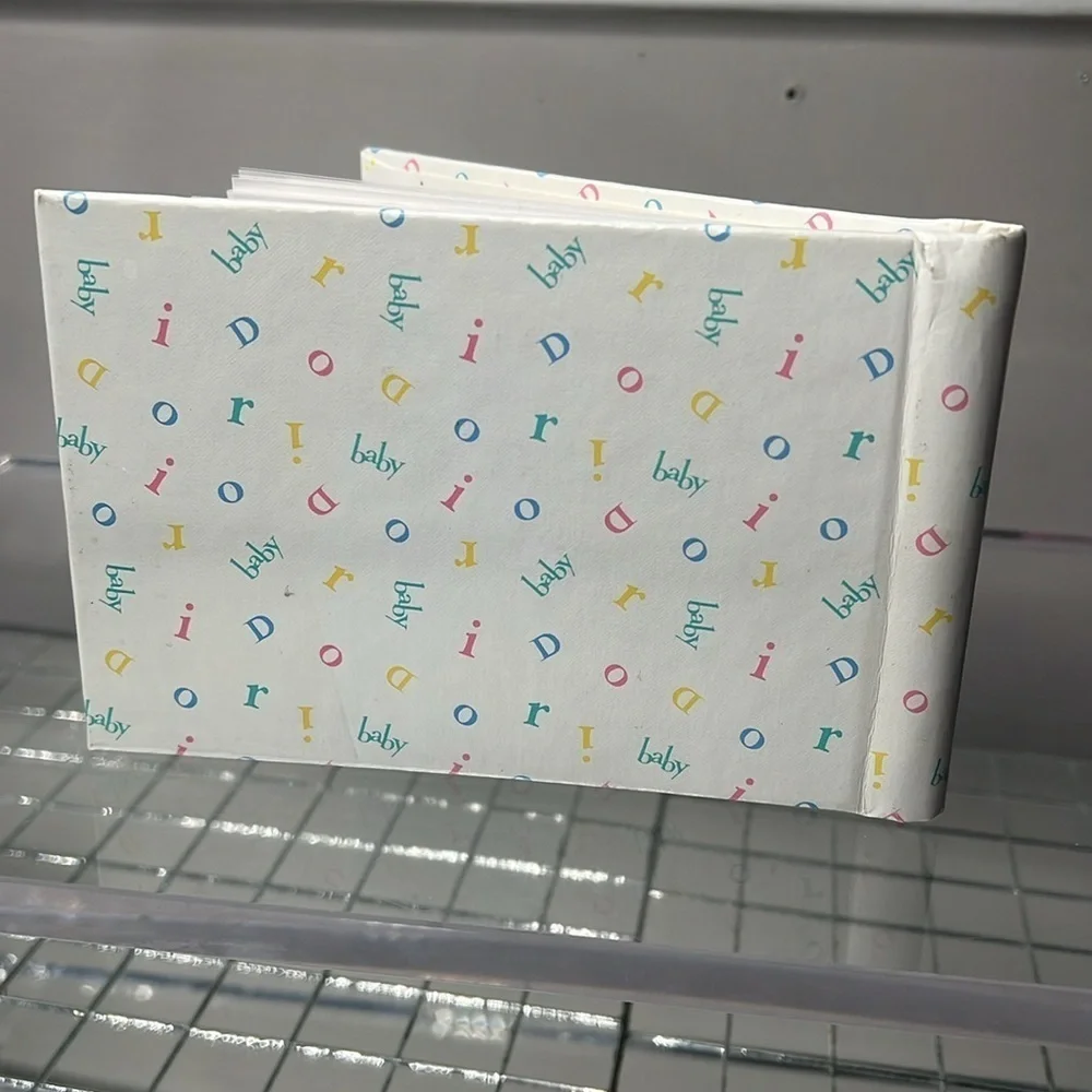 Baby Dior Photo Book 10 Double Sided 4”x 6” Pages Photo Book
